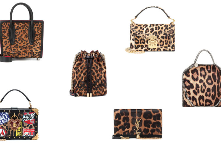 leopard print handbag