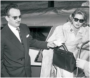 Grace Kelly carrying her namesake Hermès Bag