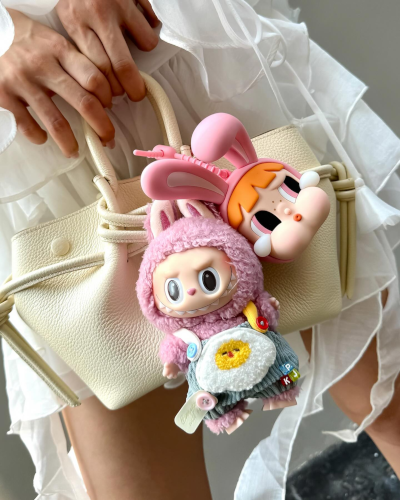 Labubu and Cry Baby Bag Charms